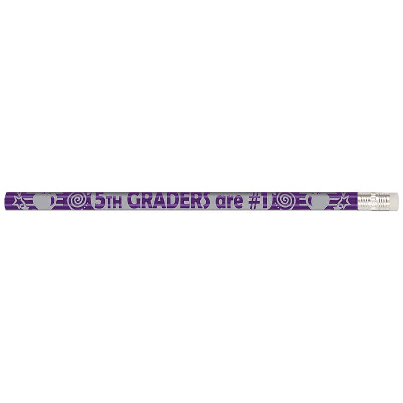 12Ct 5Th Graders Are No1 Pencils (Pack of 12) - Pencils & Accessories - Musgrave Pencil Co Inc