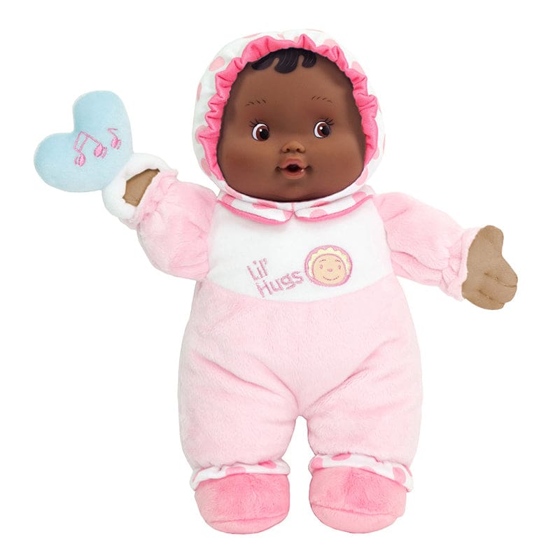 12In Babys First Soft Doll Hispanic with Rattle (Pack of 2) - Dolls - Jc Toys Group Inc