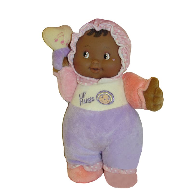 12In Bbys 1St Doll African-American with Rattle (Pack of 2) - Dolls - Jc Toys Group Inc