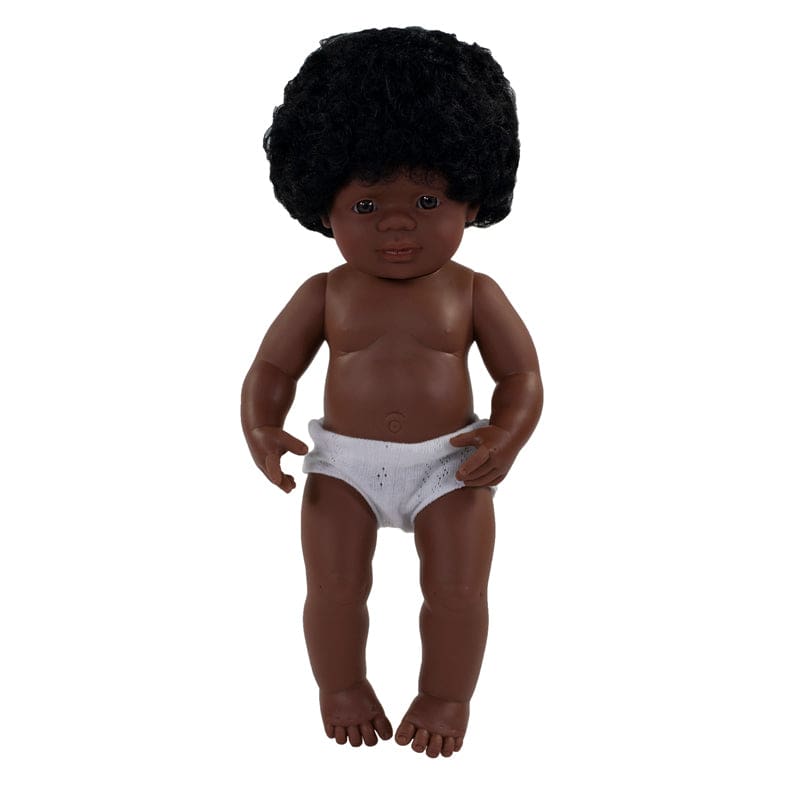 15In Baby Doll African Americn Girl Anatomically Correct - Dolls - Miniland Educational Corporation