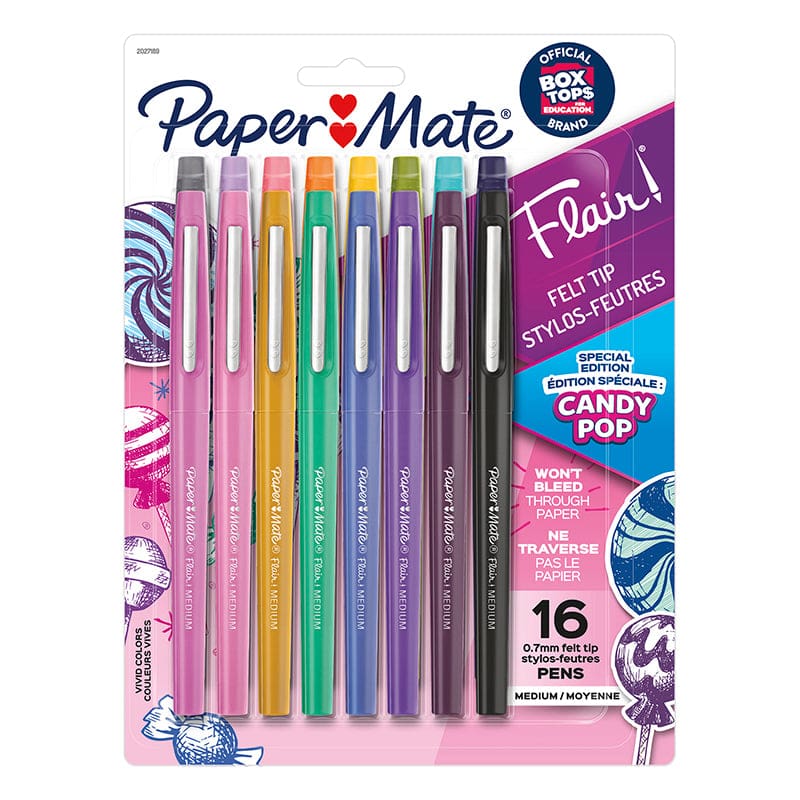 16 Color Med Candy Pop Flair Pens Papermate - Pens - Sanford L.p.
