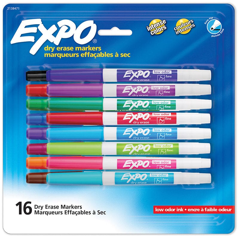 16Ct Expo Dryerase Fine Tip Markers - Markers - Sanford L.p.