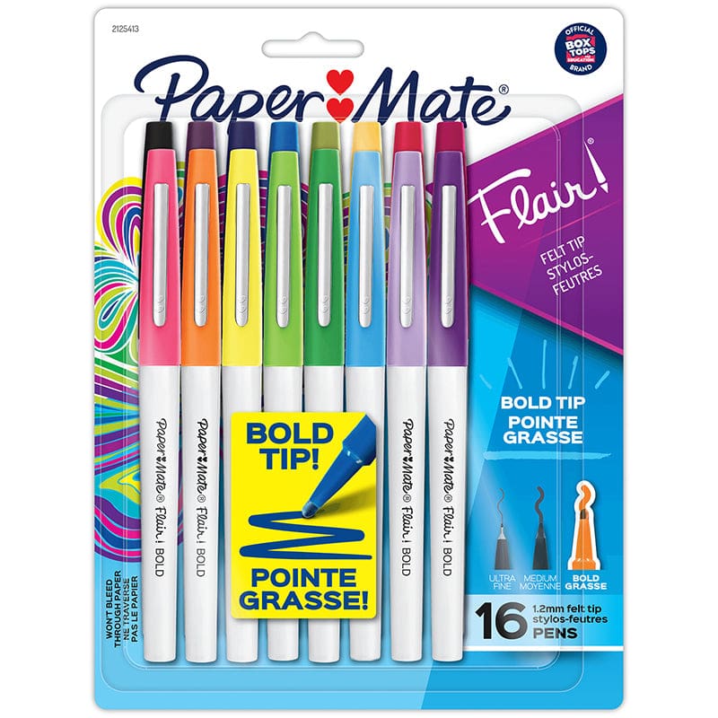 16Ct Med Flair Bold Colors Pens Papermate - Pens - Sanford L.p.