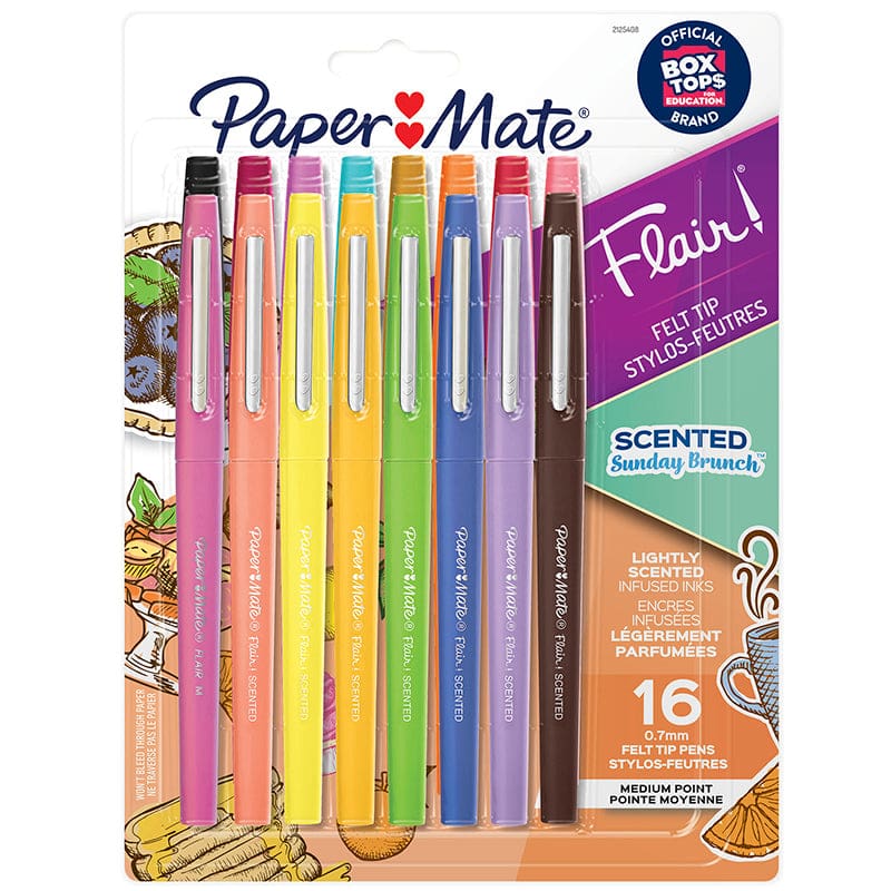 16Ct Papermate Scented Flair Pens Sunday Brunch - Pens - Sanford L.p.