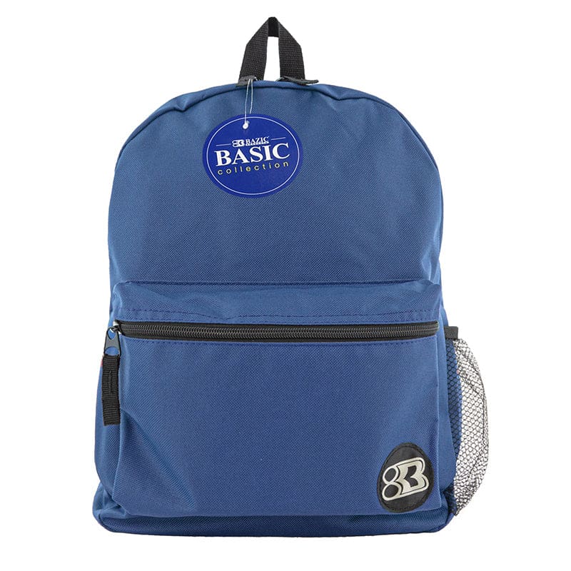 16In Blue Basic Collctn Backpack (Pack of 6) - Accessories - Bazic Products