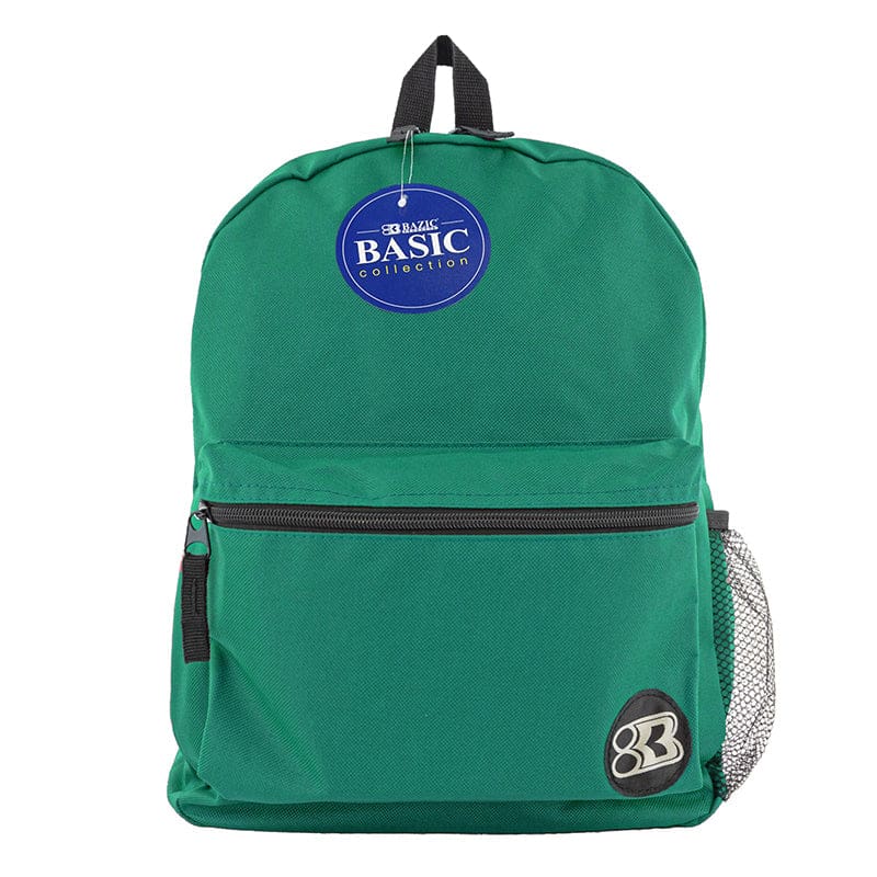 16In Green Basic Collctn Backpack (Pack of 6) - Accessories - Bazic Products