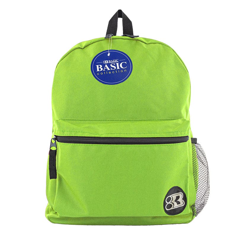 16In Lime Green Collctn Backpack (Pack of 6) - Accessories - Bazic Products