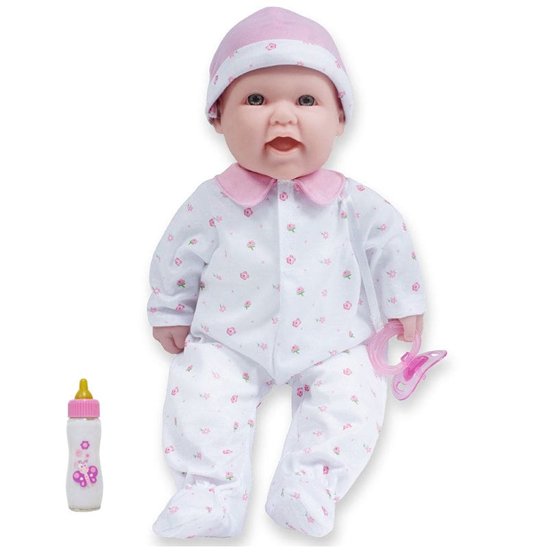 16In Soft Baby Doll Pink Caucasian with Pacifier - Dolls - Jc Toys Group Inc