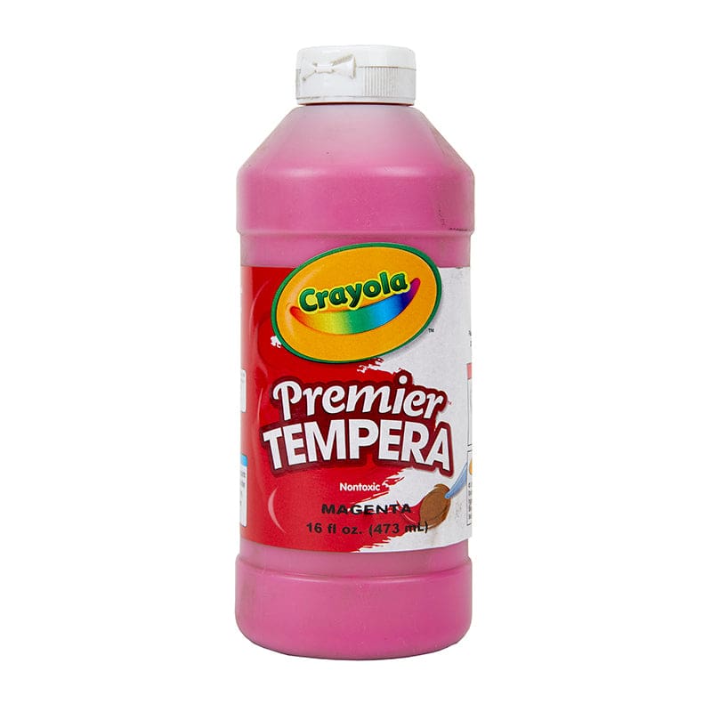 16Oz Magenta Crayola Premir Tempera (Pack of 6) - Paint - Crayola LLC