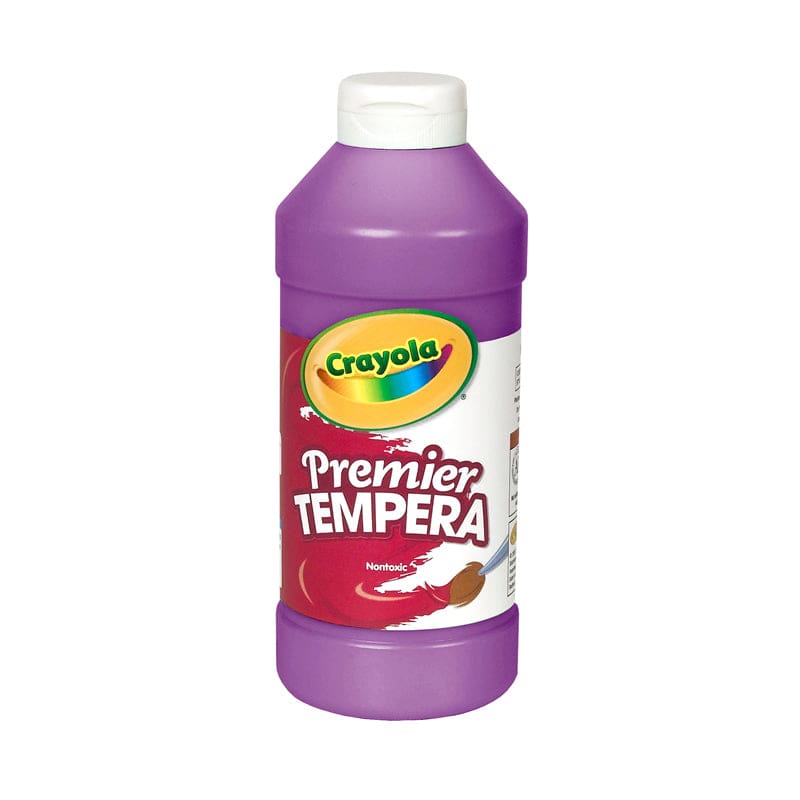 16Oz Violet Crayola Premier Tempera (Pack of 6) - Paint - Crayola LLC