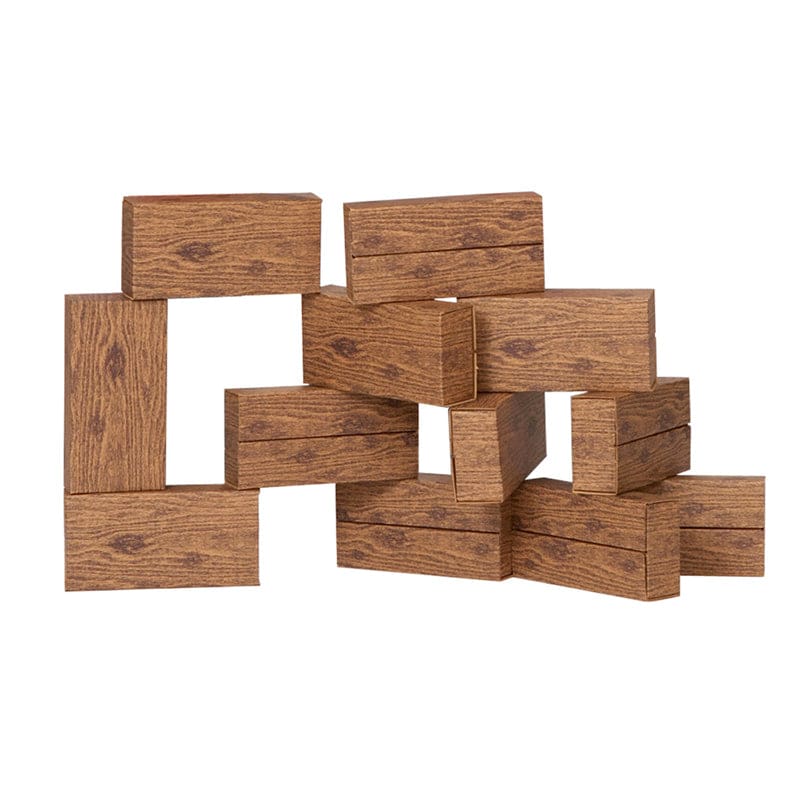 16Pc Giant Timber Blocks - Blocks & Construction Play - Smart Monkey