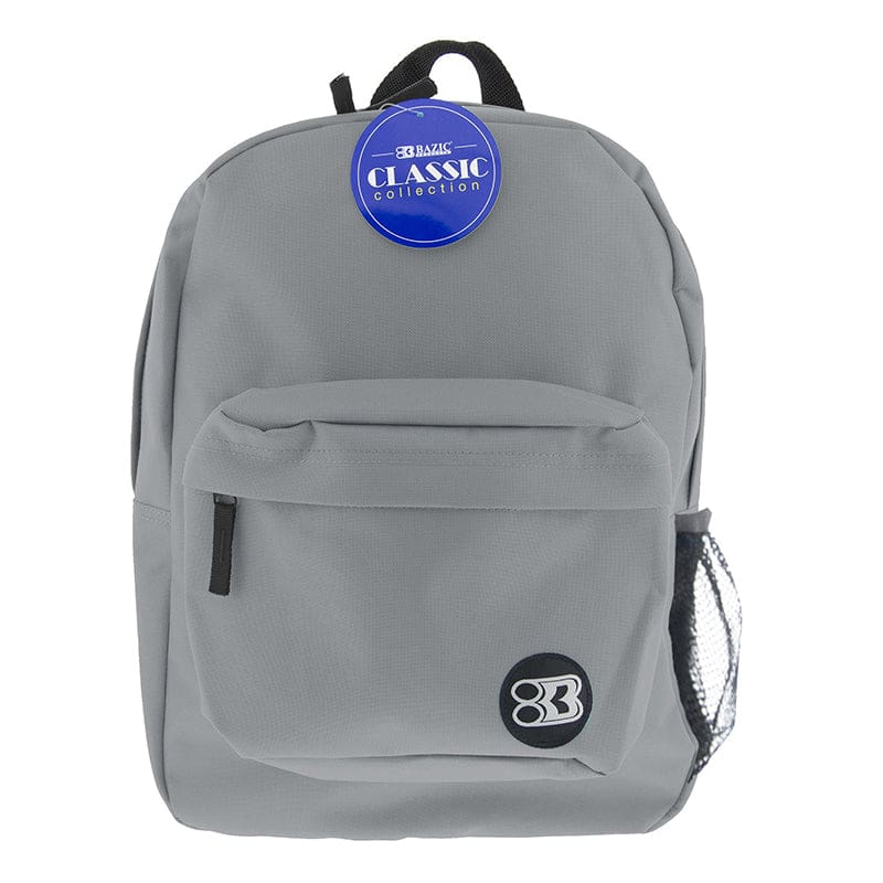 17In Gray Classic Backpack (Pack of 3) - Accessories - Bazic Products