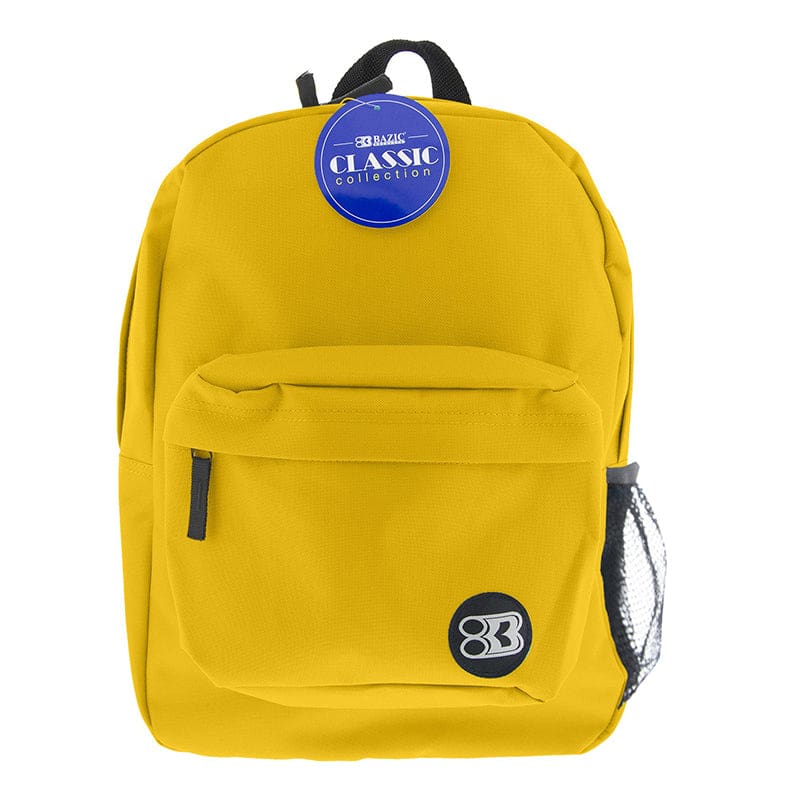 17In Mustard Classic Backpack (Pack of 3) - Accessories - Bazic Products