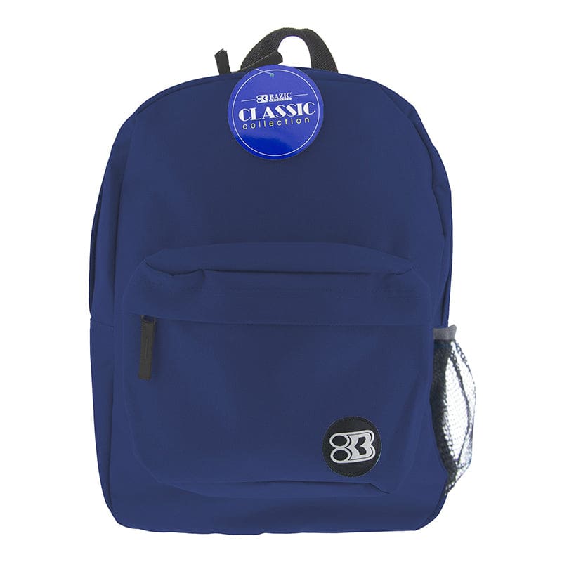 17In Navy Blue Classic Backpack (Pack of 3) - Accessories - Bazic Products