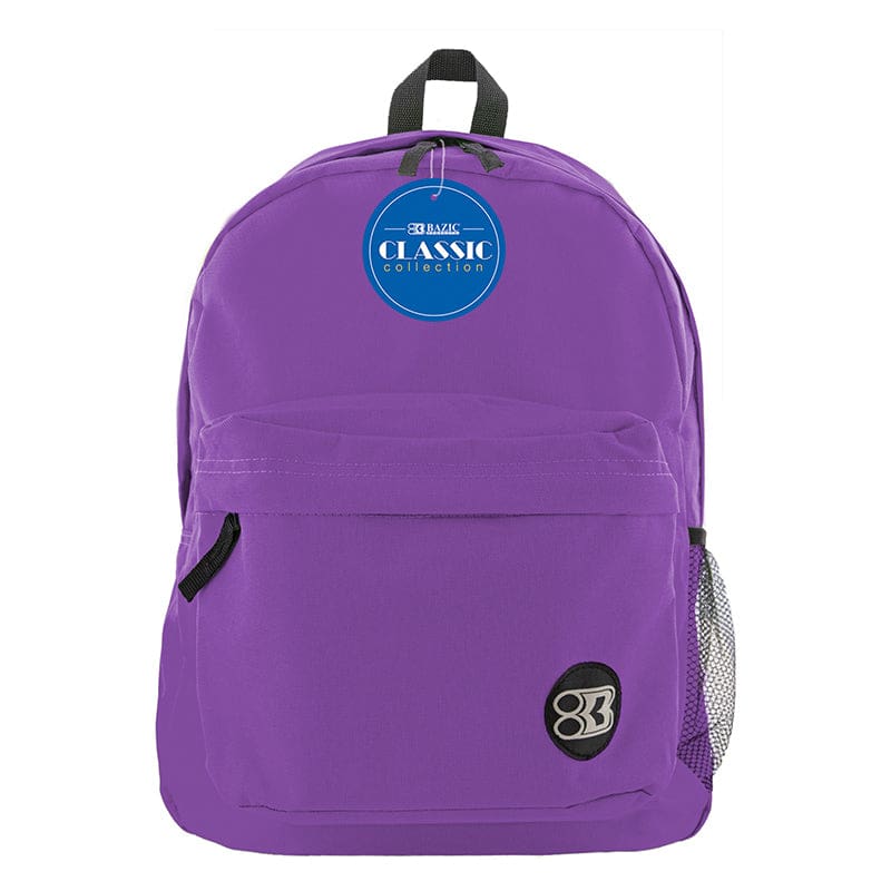 17In Purple Classic Backpack (Pack of 3) - Accessories - Bazic Products