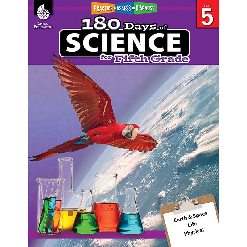 180 Days Of Science Grade 5 (Pack of 2) - Activity Books & Kits - Shell Education