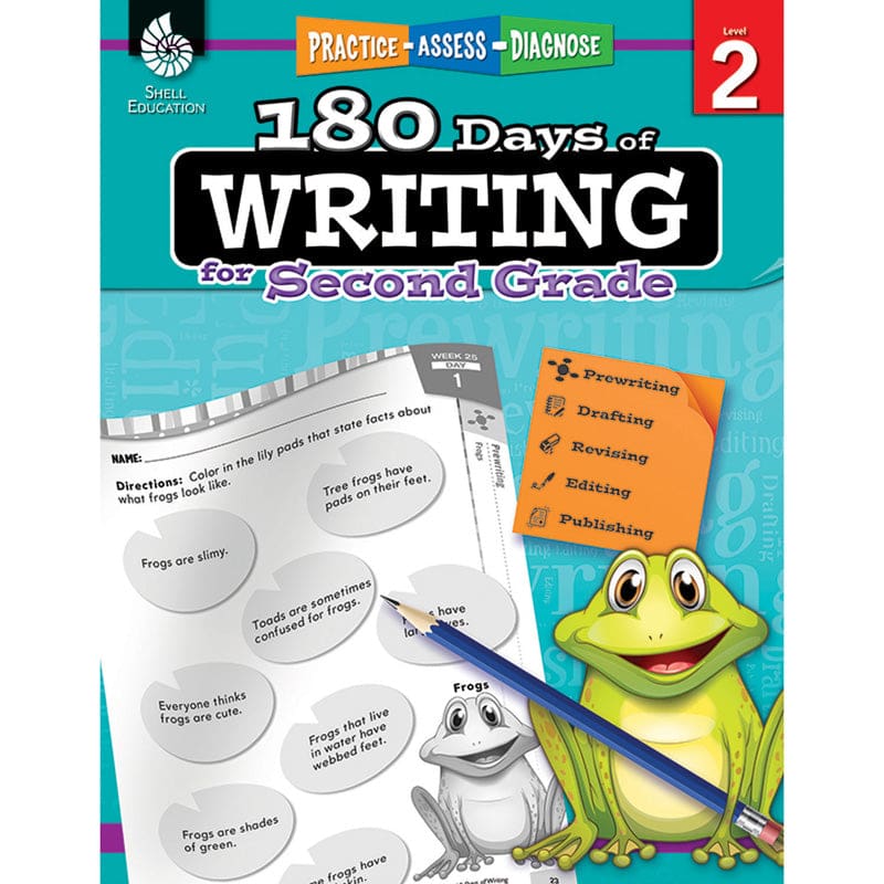 180 Days Of Writing Gr 2 (Pack of 2) - Writing Skills - Shell Education