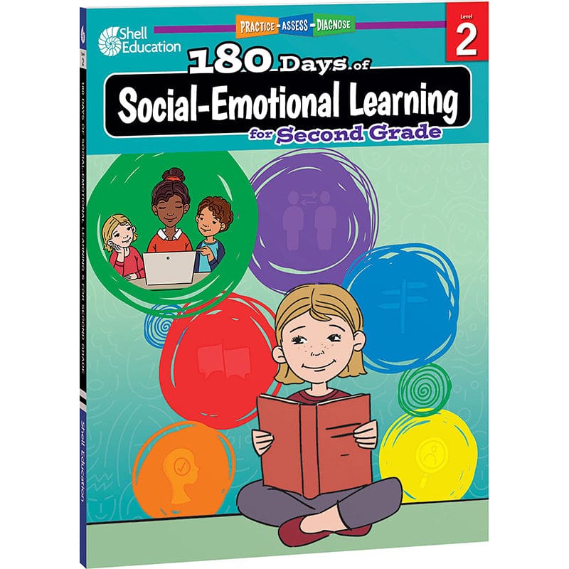 180 Days Social Emotional Learn Gr2 (Pack of 2) - Self Awareness - Shell Education
