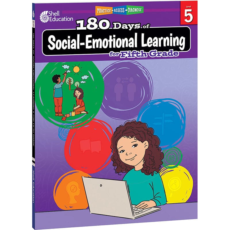 180 Days Social Emotional Learn Gr5 (Pack of 2) - Self Awareness - Shell Education