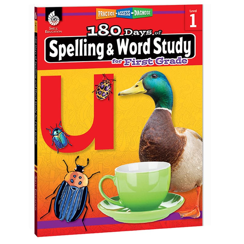 180 Days Spelling & Word Study Gr 1 (Pack of 2) - Spelling Skills - Shell Education