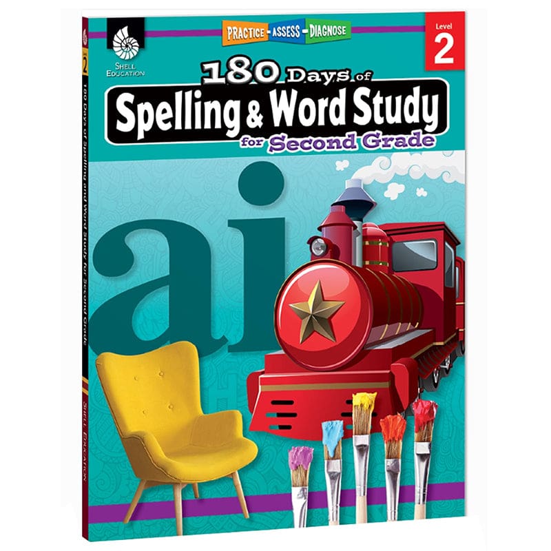 180 Days Spelling & Word Study Gr 2 (Pack of 2) - Spelling Skills - Shell Education