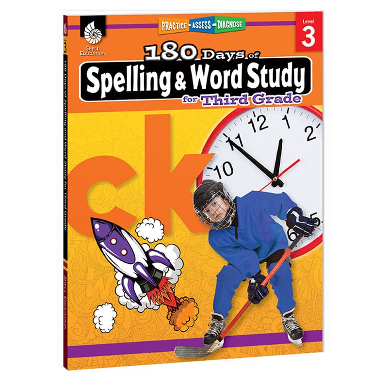 180 Days Spelling & Word Study Gr 3 (Pack of 2) - Spelling Skills - Shell Education