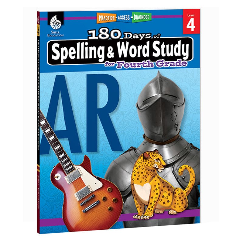 180 Days Spelling & Word Study Gr 4 (Pack of 2) - Spelling Skills - Shell Education