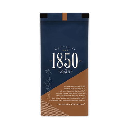 1850 Coffee Pioneer Blend Medium Roast Ground 12 Oz Bag - Food Service - 1850