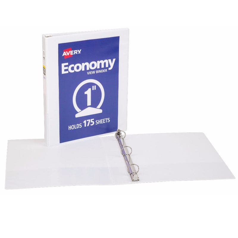 1In Capacity White View Binder (Pack of 10) - Folders - Avery Products Corp