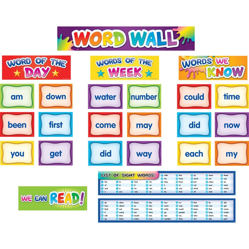 1St 100 Sght Words Pocket Cht Cards (Pack of 6) - Sight Words - Teacher Created Resources