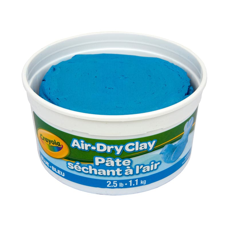 2.5Lb Air Dry Clay Tub Blue (Pack of 6) - Clay & Clay Tools - Crayola LLC
