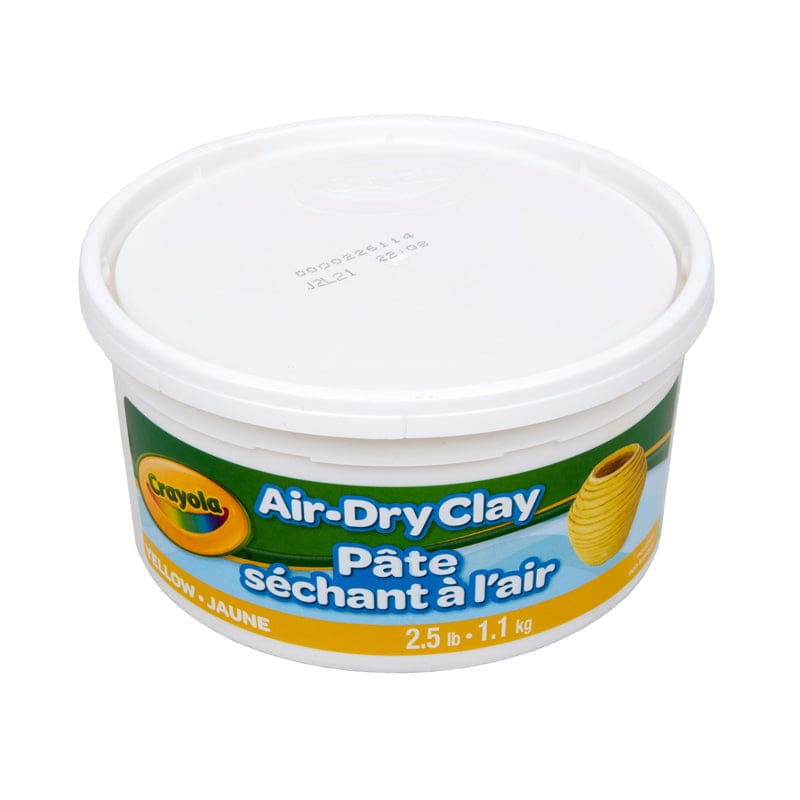 2.5Lb Air Dry Clay Tub Yellow Crayola (Pack of 6) - Clay & Clay Tools - Crayola LLC