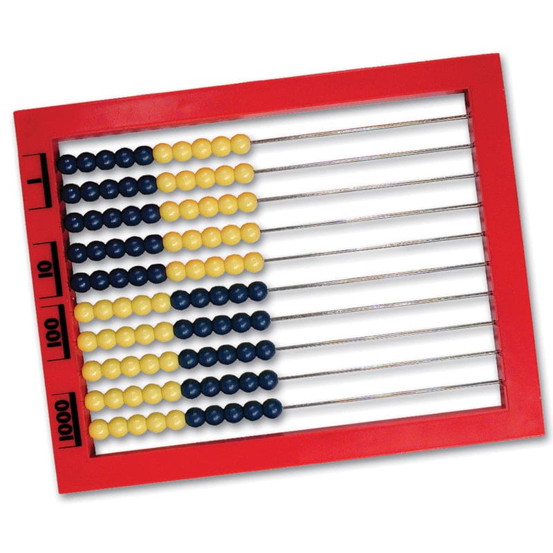 2 Color Desktop Abacus (Pack of 3) - Counting - Learning Resources