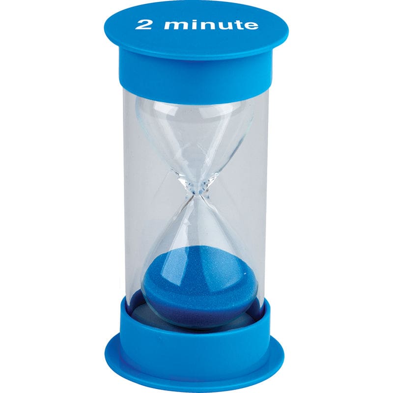 2 Minute Sand Timer Medium (Pack of 6) - Sand Timers - Teacher Created Resources
