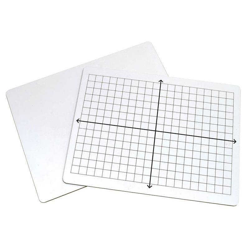 2 Sided Math Whiteboards Xy Axis Plain - Dry Erase Boards - Dixon Ticonderoga Co - Pacon