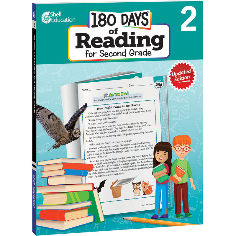 180 Days Of Reading 2Nd Ed Grade 2 (Pack of 2)