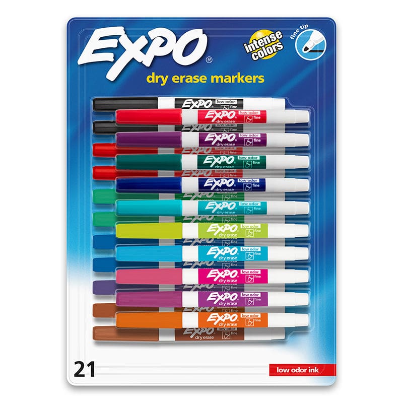 21Ct Expo Dryerase Fine Tip Markers - Markers - Sanford L.p.