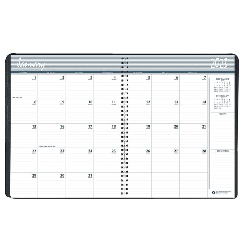 24 Month Calendar Year Planner Jan - Dec (Pack of 2) - Plan & Record Books - House Of Doolittle