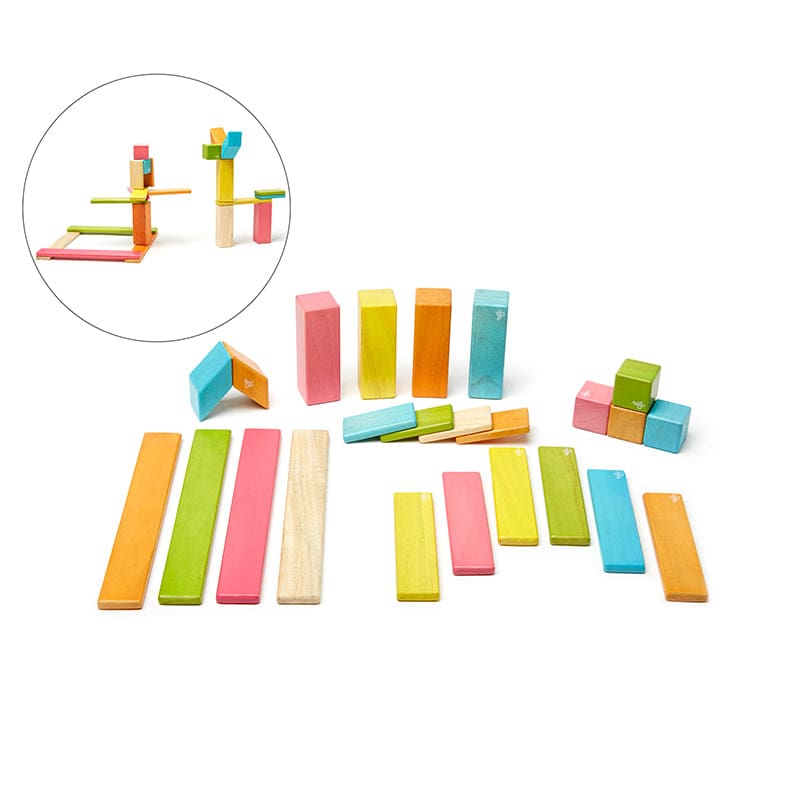 24 Piece Tints Set - Blocks & Construction Play - Tegu