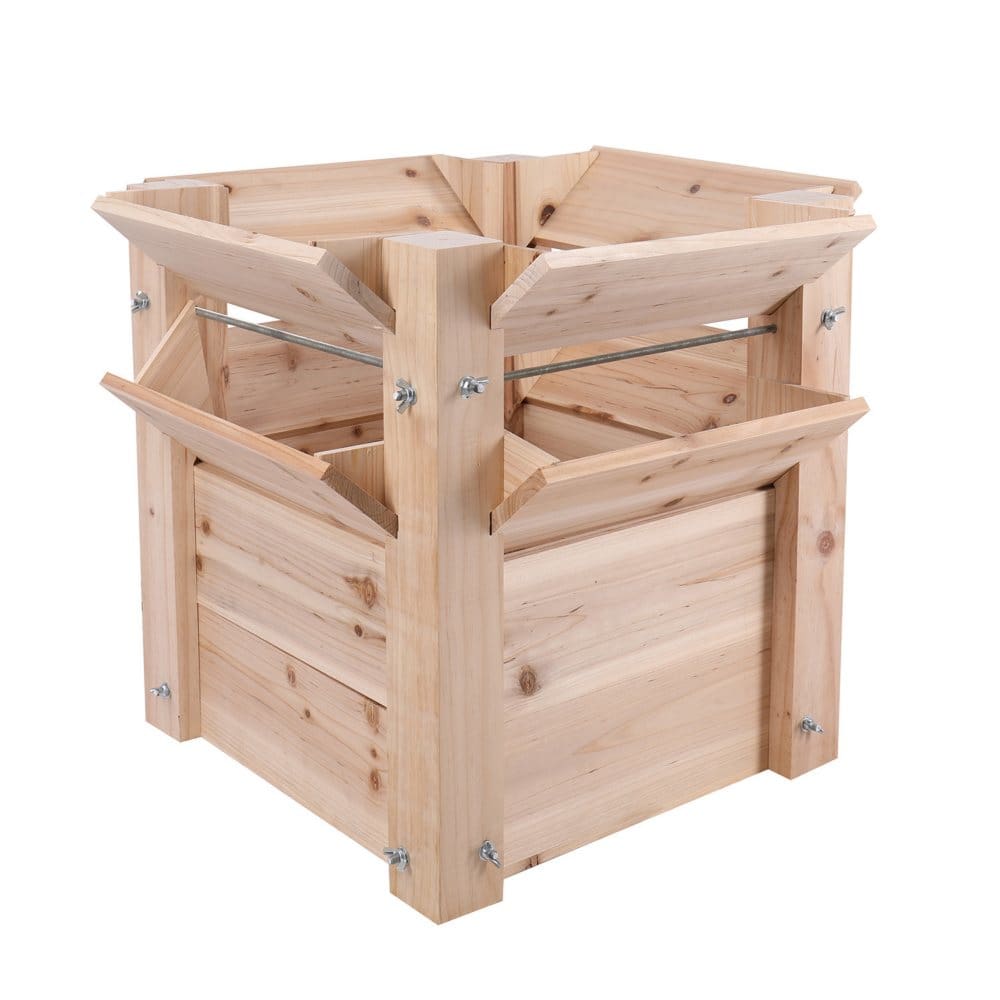 25L Raised Bed Wooden Planter - Flower Beds & Planters - Unknown
