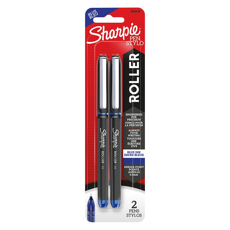 2Ct Sharpie Roller.5Mm Blu Ink Pen (Pack of 10) - Pens - Sanford L.p.