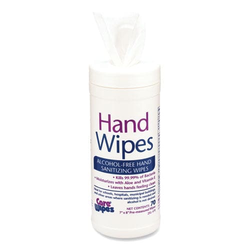 2XL Alcohol Free Hand Sanitizing Wipes 8 X 7 White 70/canister 6 Canisters/carton - School Supplies - 2XL
