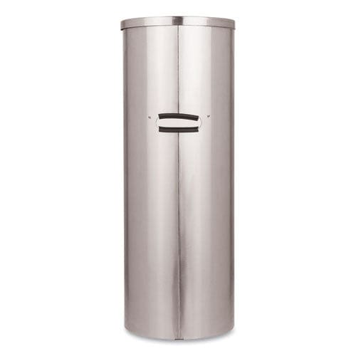2XL Standing Stainless Wipes Dispener 12 X 12 X 36 Cylindrical 5 Gal Stainless Steel - Janitorial & Sanitation - 2XL