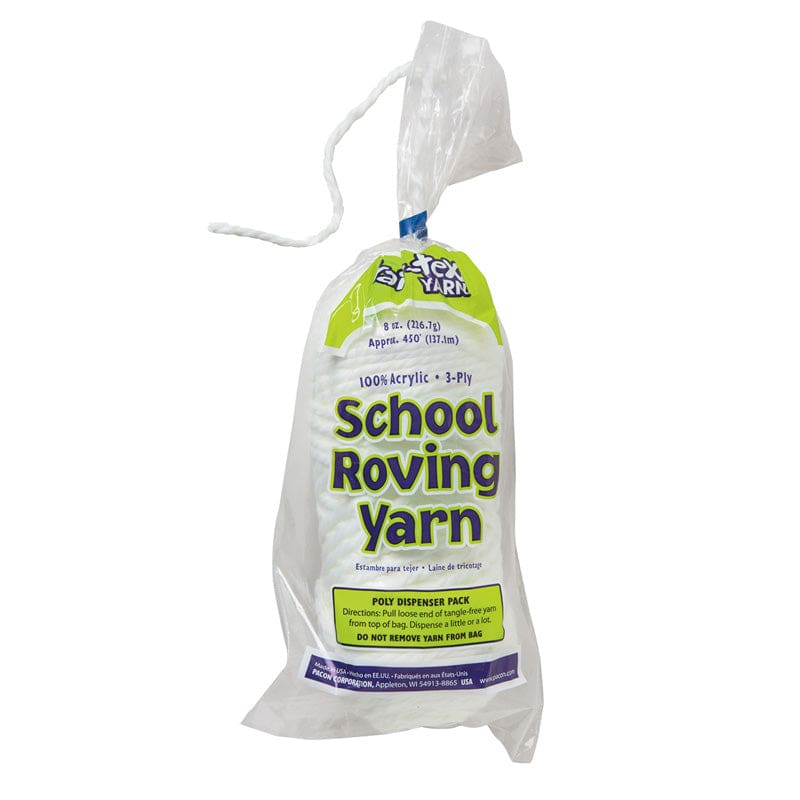 3 Ply School Roving Yarn Skein Wht (Pack of 2) - Yarn - Dixon Ticonderoga Co - Pacon