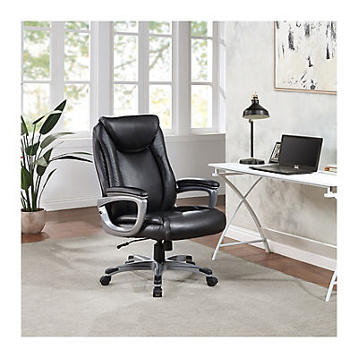 Berkley Jensen Big and Tall Executive Chair - Black