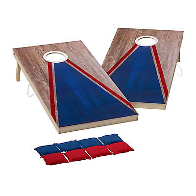Triumph 2' x 4' Solid Wood LED Bean Bag Toss Set
