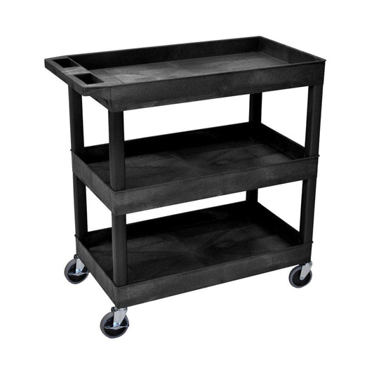 32 x 18 Tub Cart - Three Shelves - Garage & Shop Accessories - Unknown