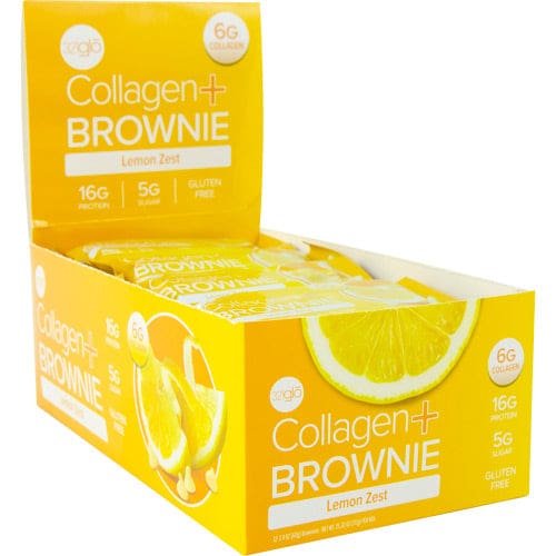 321 Glo Collagen Brownies Lemon Zest 25.32 oz - 321 Glo