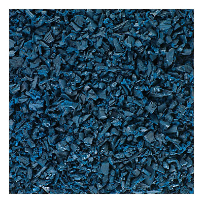 GroundSmart 37.5 cu.-ft. Blue Premium Nugget Rubber Mulch 