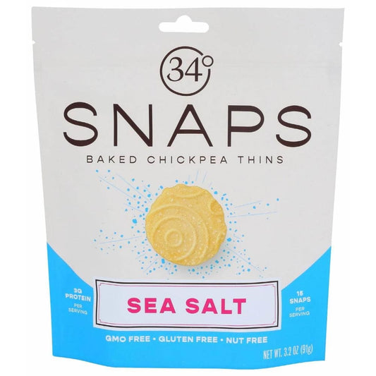 34 DEGREES 34 DEGREES Sea Salt Snaps, 3.2 oz